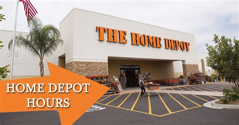 Curbside 0900am - 600pm. . Home depot opening hours